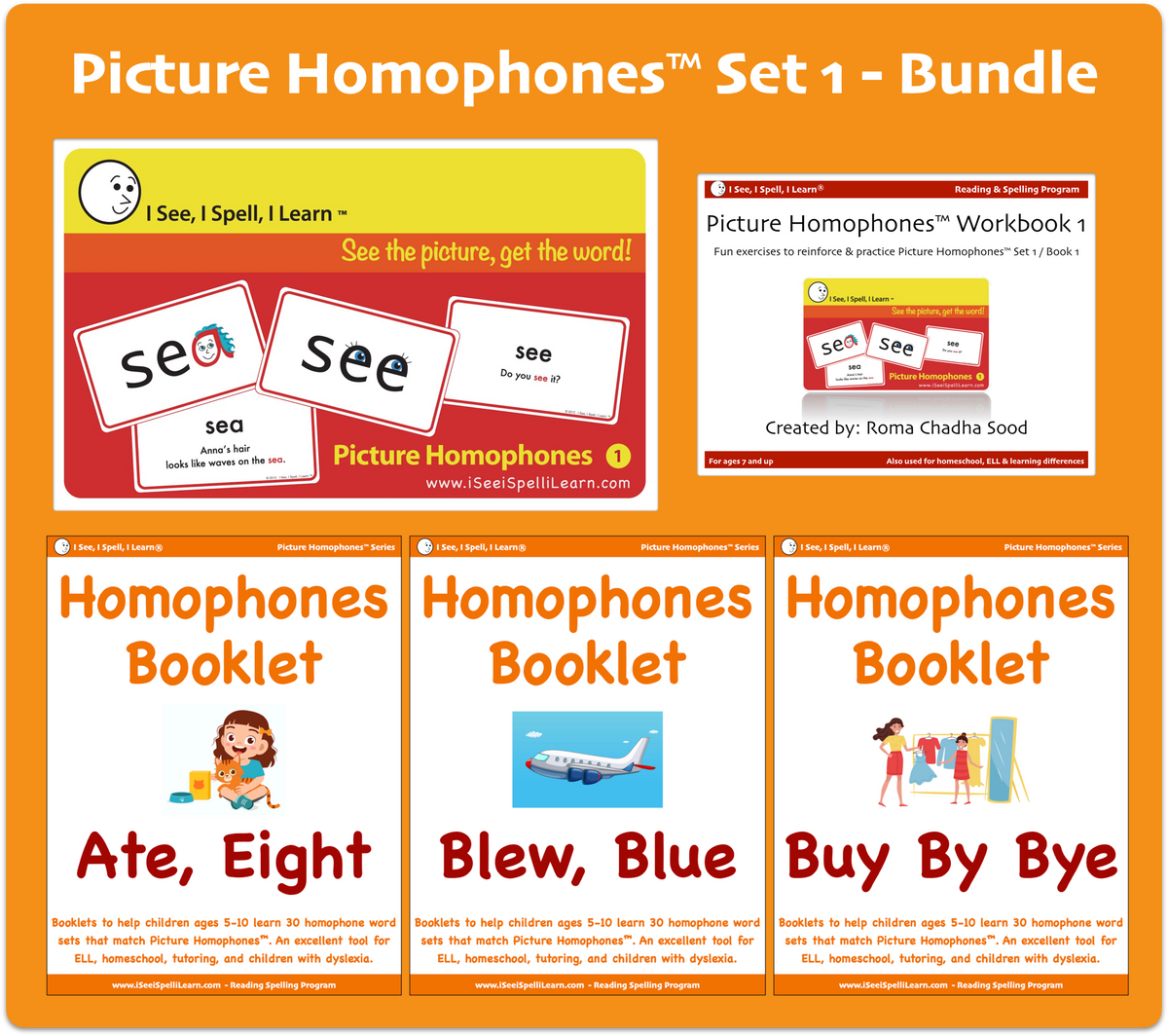 Homophones Flashcards Level I By ARETEnrichment Studio