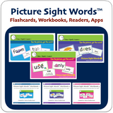 I See, I Spell, I Learn® - Picture Sight Words™ Flashcards Sets 1, 2 & 3