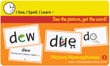 I See, I Spell, I Learn® - Picture Homophones™ Flashcards - Sets 1 & 2 Combo