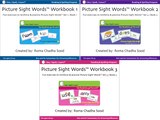 Picture Sight Words™ eWorkbooks - Sets 1, 2, 3 (Digital Purchase & Download)