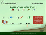 I See, I Spell, I Learn® - Short Vowel eWorkbooks - For Barton Students - PDF Download