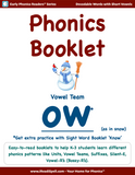 Individual Phonics Patterns Booklets - (PDF Downloads)