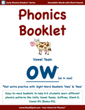 All 32 Phonics Patterns Booklets - Super Bundle - (PDF Downloads)
