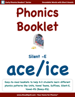 Individual Phonics Patterns Booklets - (PDF Downloads)