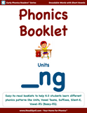 All 32 Phonics Patterns Booklets - Super Bundle - (PDF Downloads)