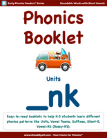 All 32 Phonics Patterns Booklets - Super Bundle - (PDF Downloads)