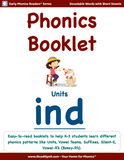 All 32 Phonics Patterns Booklets - Super Bundle - (PDF Downloads)