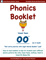Individual Phonics Patterns Booklets - (PDF Downloads)