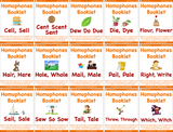 Set 2 Homophones Booklets - 15 Sets of 33 Homophones Words (Individual eBookles)