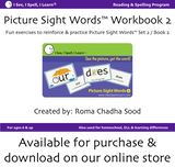I See, I Spell, I Learn® - Picture Sight Words™ Flashcards Set 2