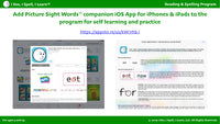Literacy, Reading, Spelling Tools Bundle - Phonics Readers, Picture Sight Words, Picture Homophones